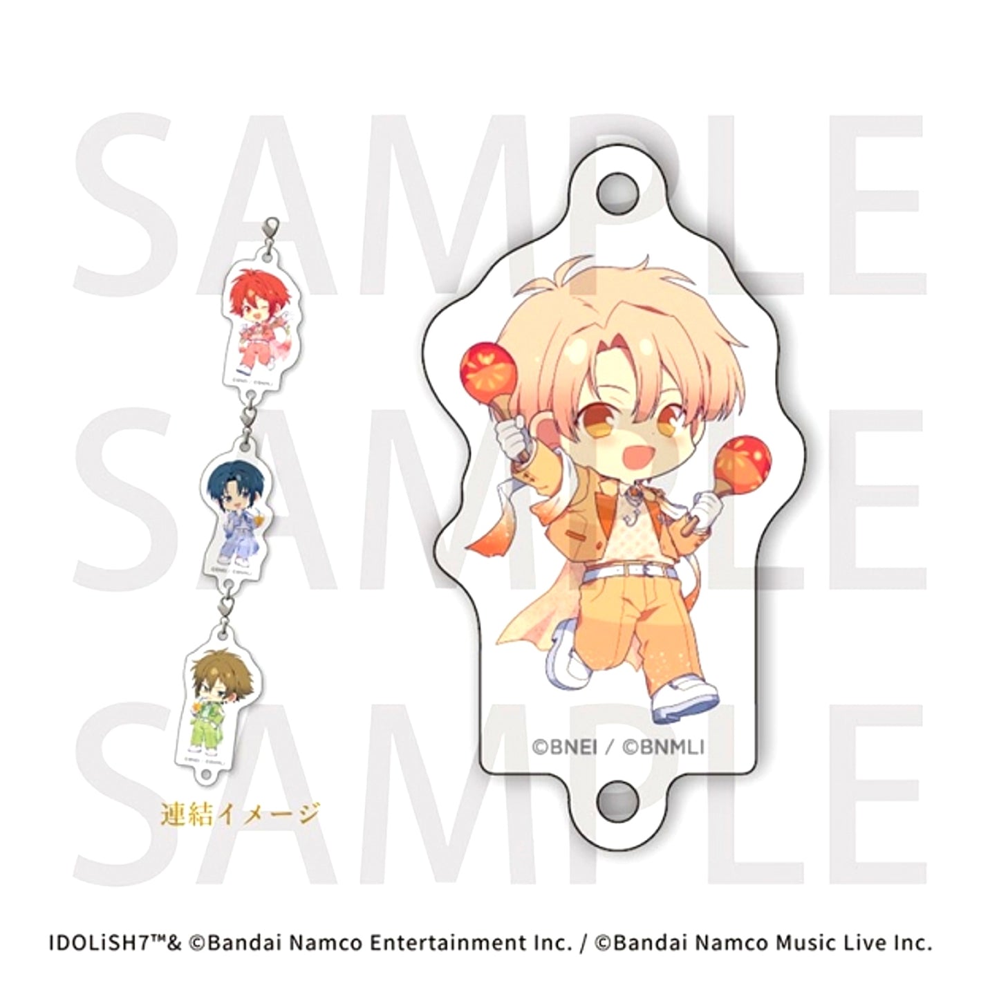 IDOLiSH7 Harmony Lounge / Luminous Palette Celebration (Made-to-Order / Post-Event Online Sale) Connecting Acrylic Charm Mitsuki Izumi Luminous Palette Celebration ver. (animate Cafe) [NEW]