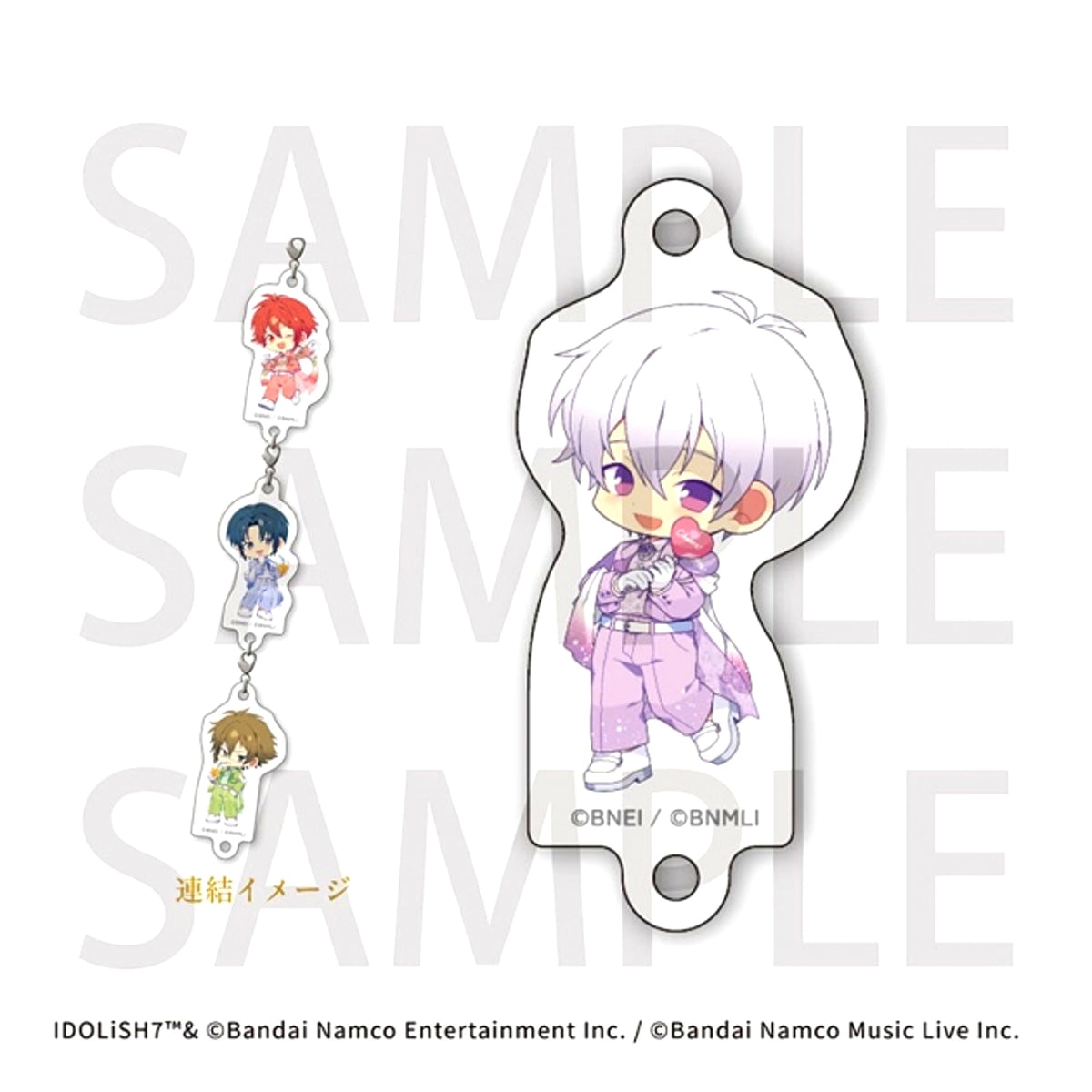 IDOLiSH7 Harmony Lounge / Luminous Palette Celebration (Made-to-Order / Post-Event Online Sale) Connecting Acrylic Charm Sogo Osaka Luminous Palette Celebration ver. (animate Cafe) [NEW]