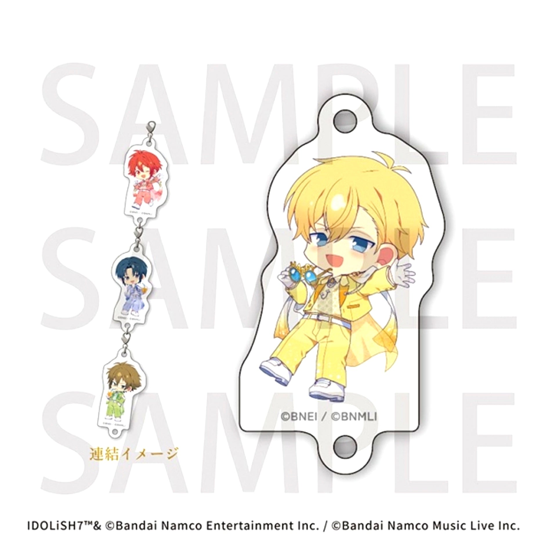 IDOLiSH7 Harmony Lounge / Luminous Palette Celebration (Made-to-Order / Post-Event Online Sale) Connecting Acrylic Charm Nagi Rokuya Luminous Palette Celebration ver. (animate Cafe) [NEW]