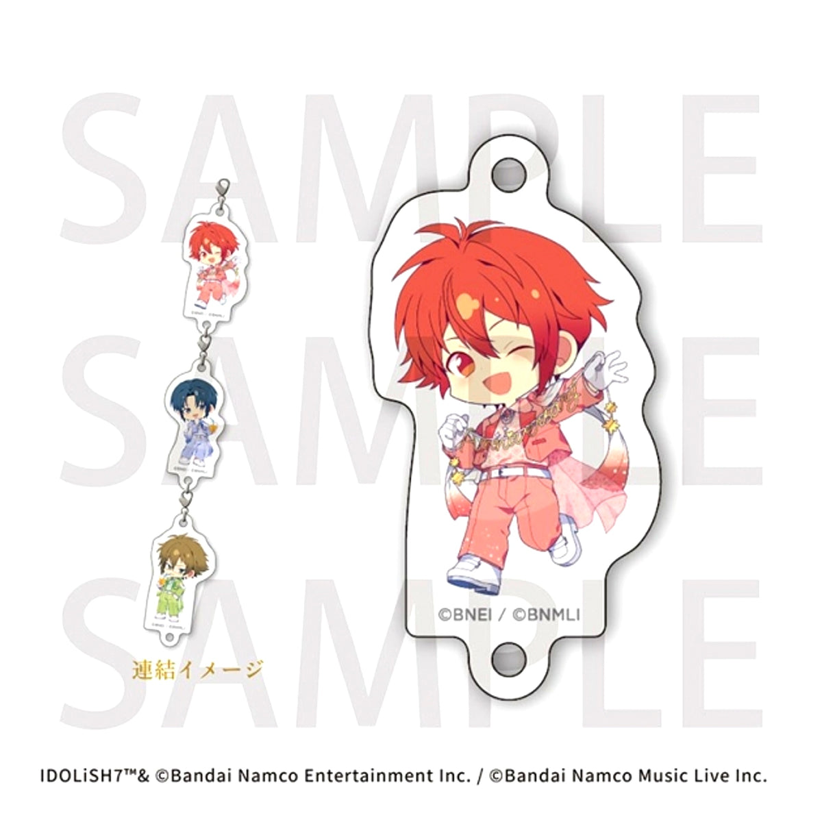 IDOLiSH7 Harmony Lounge / Luminous Palette Celebration (Made-to-Order / Post-Event Online Sale) Connecting Acrylic Charm Riku Nanase Luminous Palette Celebration ver. (animate Cafe) [NEW]