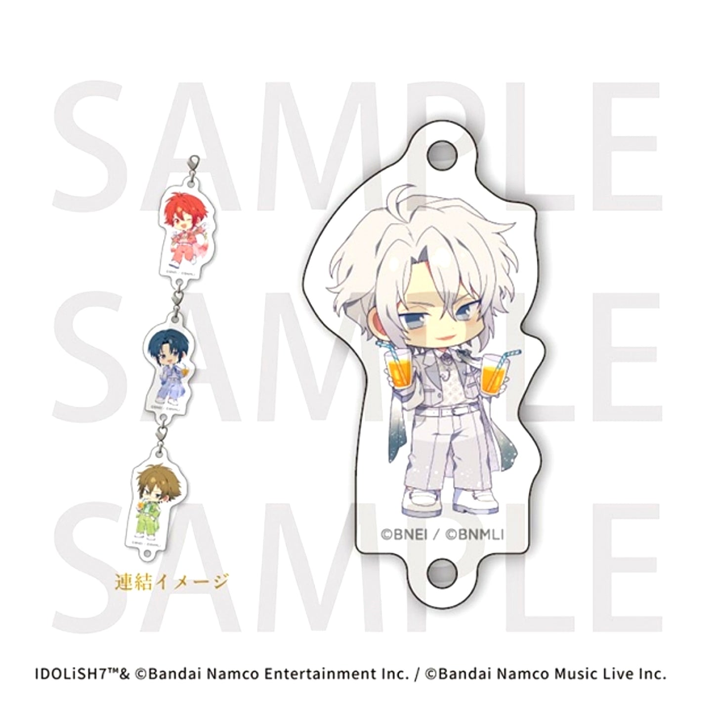 IDOLiSH7 Harmony Lounge / Luminous Palette Celebration (Made-to-Order / Post-Event Online Sale) Connecting Acrylic Charm Gaku Yaotome Luminous Palette Celebration ver. (animate Cafe) [NEW]
