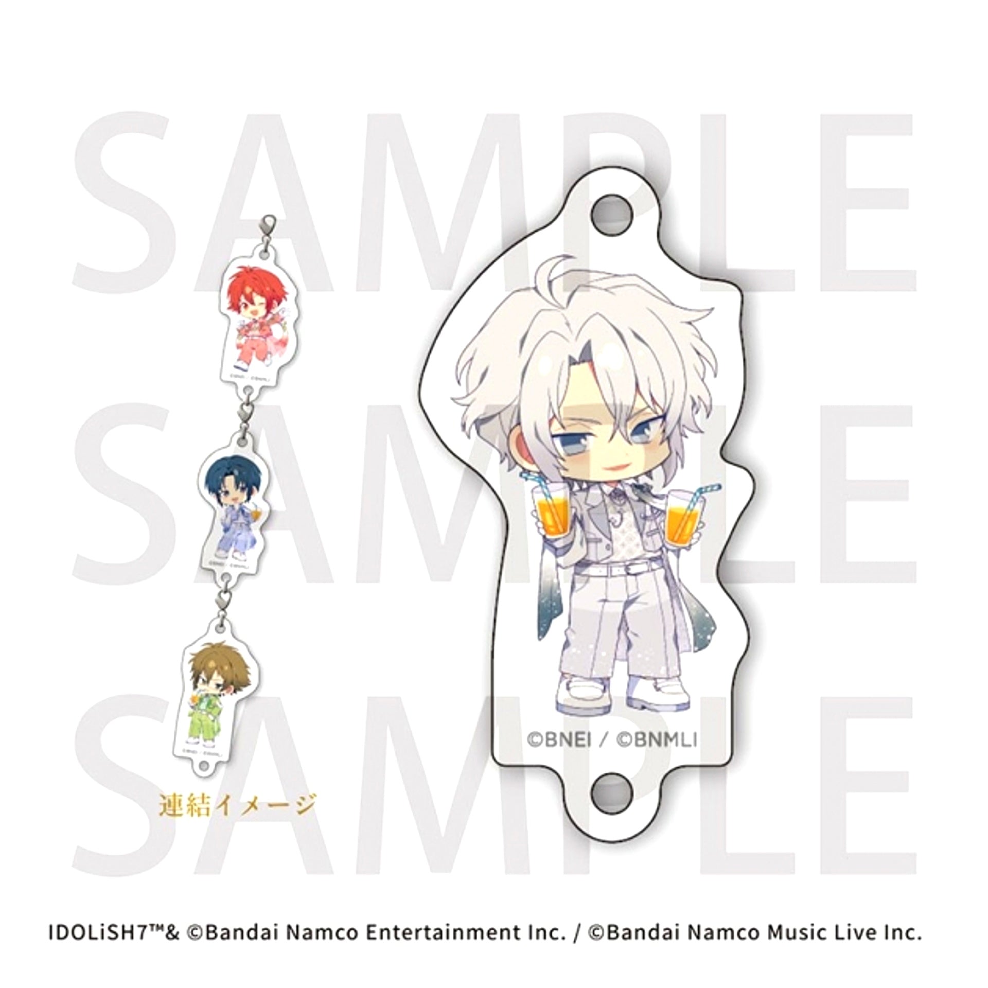 IDOLiSH7 Harmony Lounge / Luminous Palette Celebration (Made-to-Order / Post-Event Online Sale) Connecting Acrylic Charm Gaku Yaotome Luminous Palette Celebration ver. (animate Cafe) [NEW]