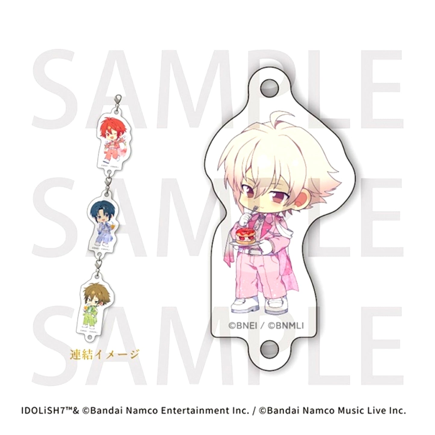 IDOLiSH7 Harmony Lounge / Luminous Palette Celebration (Made-to-Order / Post-Event Online Sale) Connecting Acrylic Charm Tenn Kujo Luminous Palette Celebration ver. (animate Cafe) [NEW]