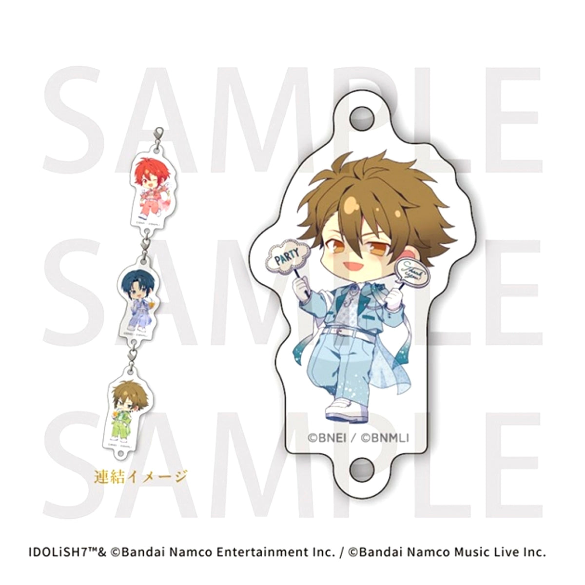 IDOLiSH7 Harmony Lounge / Luminous Palette Celebration (Made-to-Order / Post-Event Online Sale) Connecting Acrylic Charm Ryunosuke Tsunashi Luminous Palette Celebration ver. (animate Cafe) [NEW]
