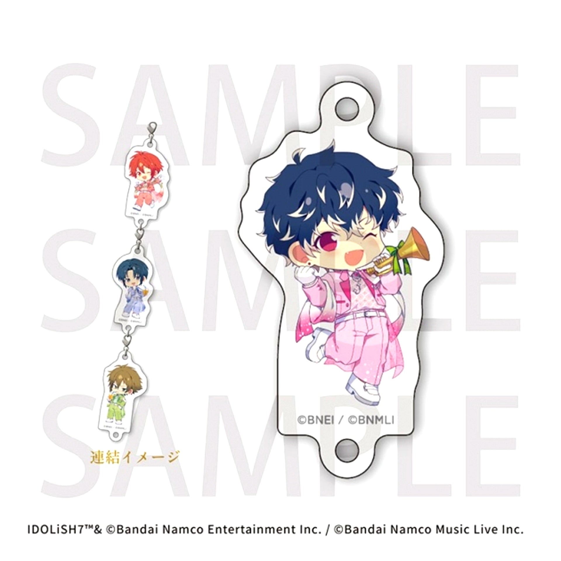 IDOLiSH7 Harmony Lounge / Luminous Palette Celebration (Made-to-Order / Post-Event Online Sale) Connecting Acrylic Charm Momo Luminous Palette Celebration ver. (animate Cafe) [NEW]