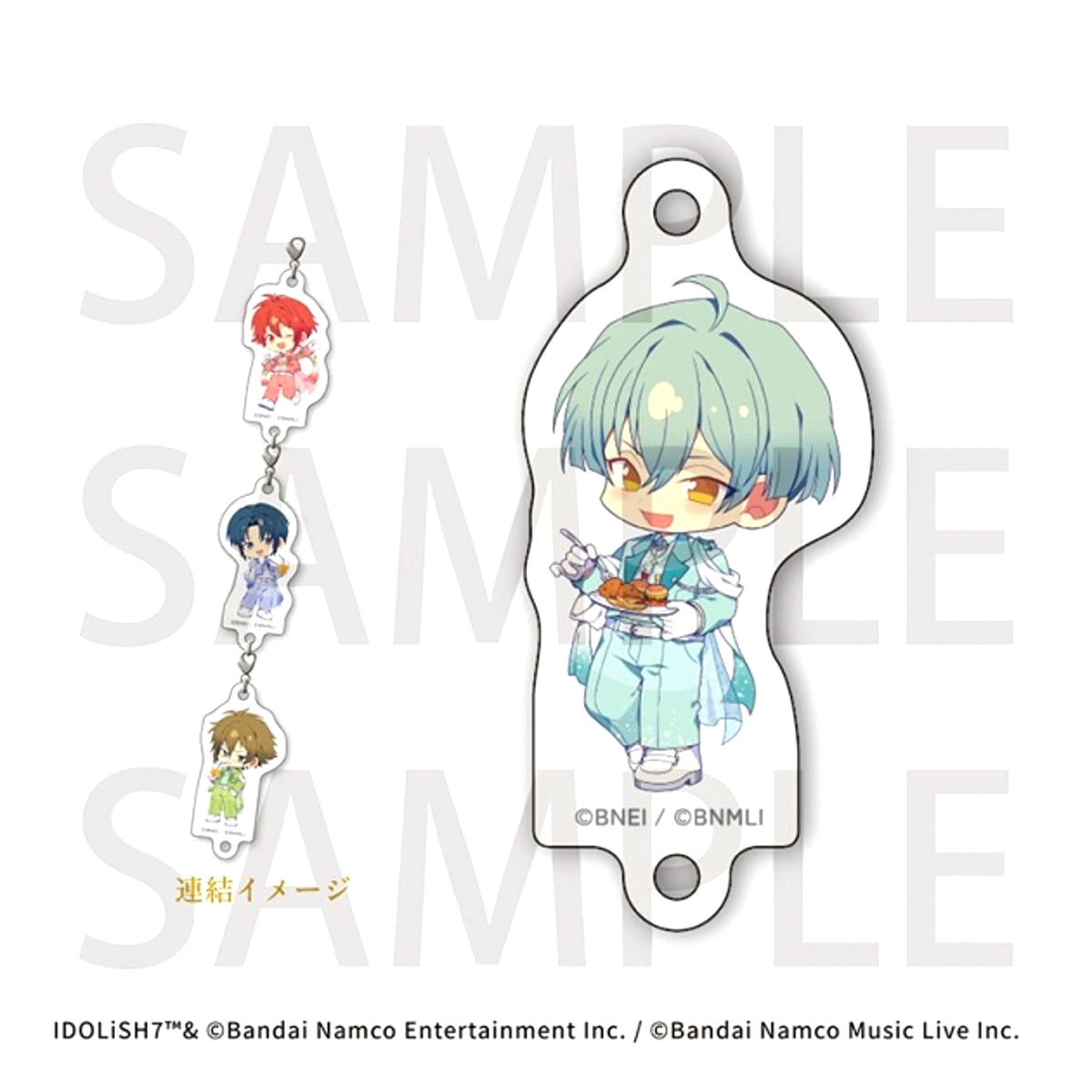 IDOLiSH7 Harmony Lounge / Luminous Palette Celebration (Made-to-Order / Post-Event Online Sale) Connecting Acrylic Charm Haruka Isumi Luminous Palette Celebration ver. (animate Cafe) [NEW]