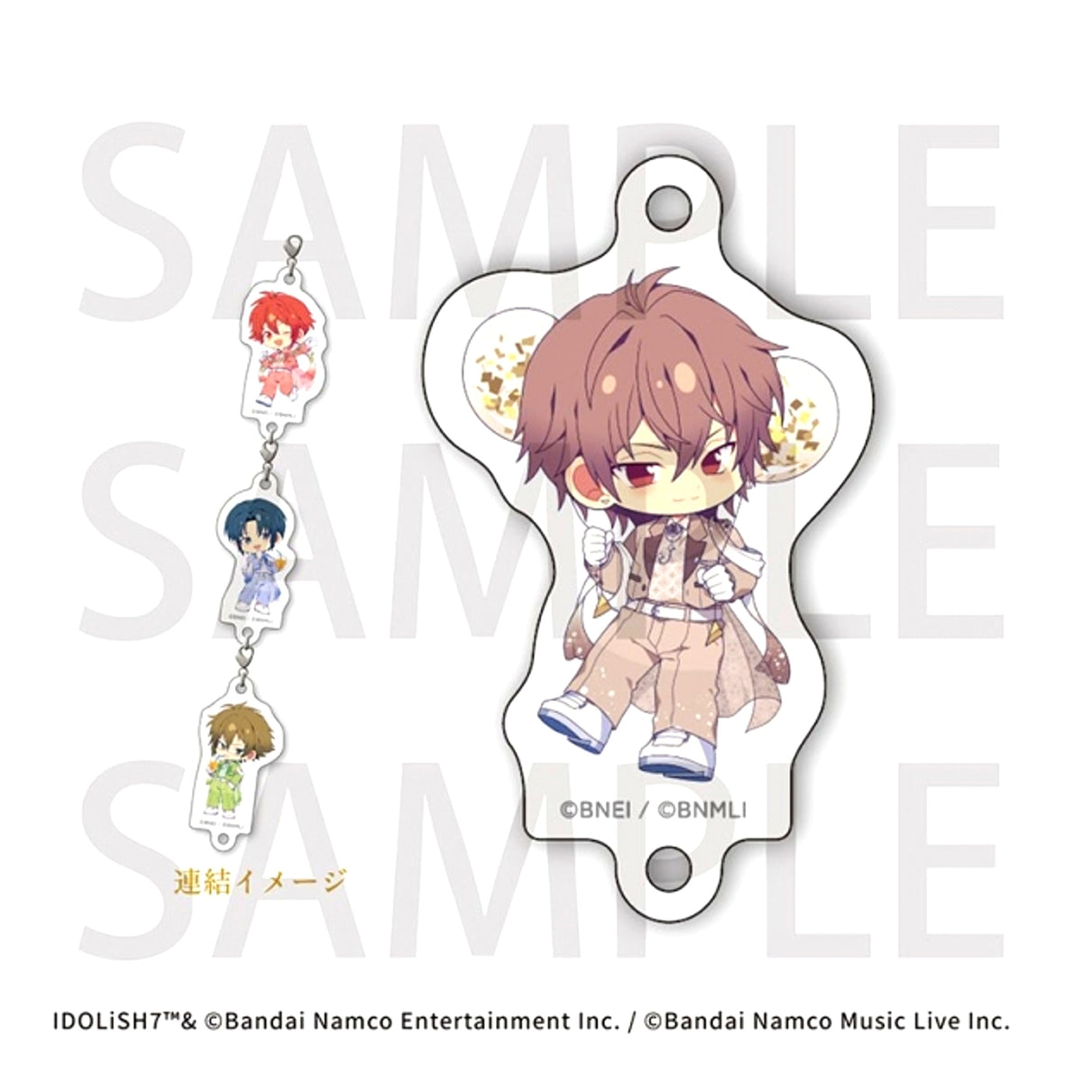 IDOLiSH7 Harmony Lounge / Luminous Palette Celebration (Made-to-Order / Post-Event Online Sale) Connecting Acrylic Charm Torao Mido Luminous Palette Celebration ver. (animate Cafe) [NEW]