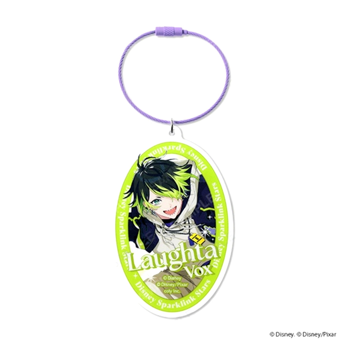 Disney Sparklink Stars Acrylic Keychain Debut! Laughta [NEW]