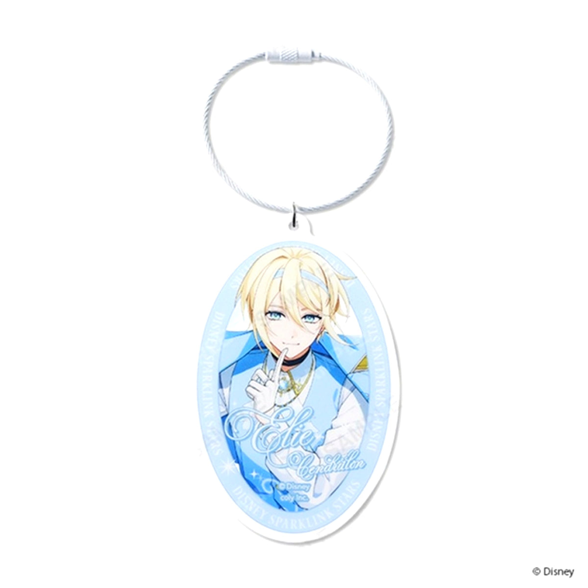 Disney Sparklink Stars Acrylic Keychain Debut! Elie [NEW]