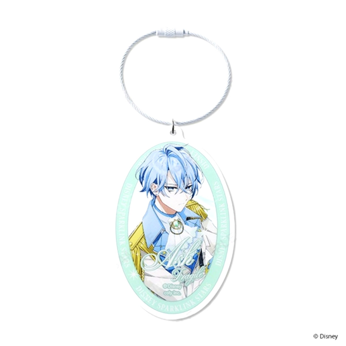 Disney Sparklink Stars Acrylic Keychain Debut! Ash [NEW]