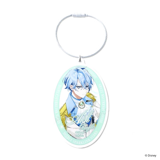 Disney Sparklink Stars Acrylic Keychain Debut! Ash [NEW]