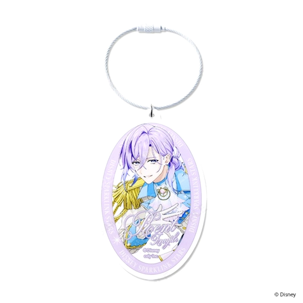 Disney Sparklink Stars Acrylic Keychain Debut! Rent [NEW]