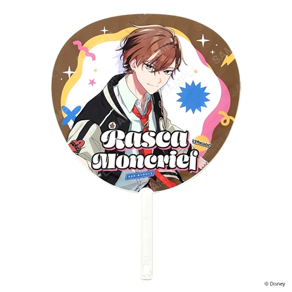 Disney Sparklink Stars Uchiwa Fan Debut! Rasca [NEW]