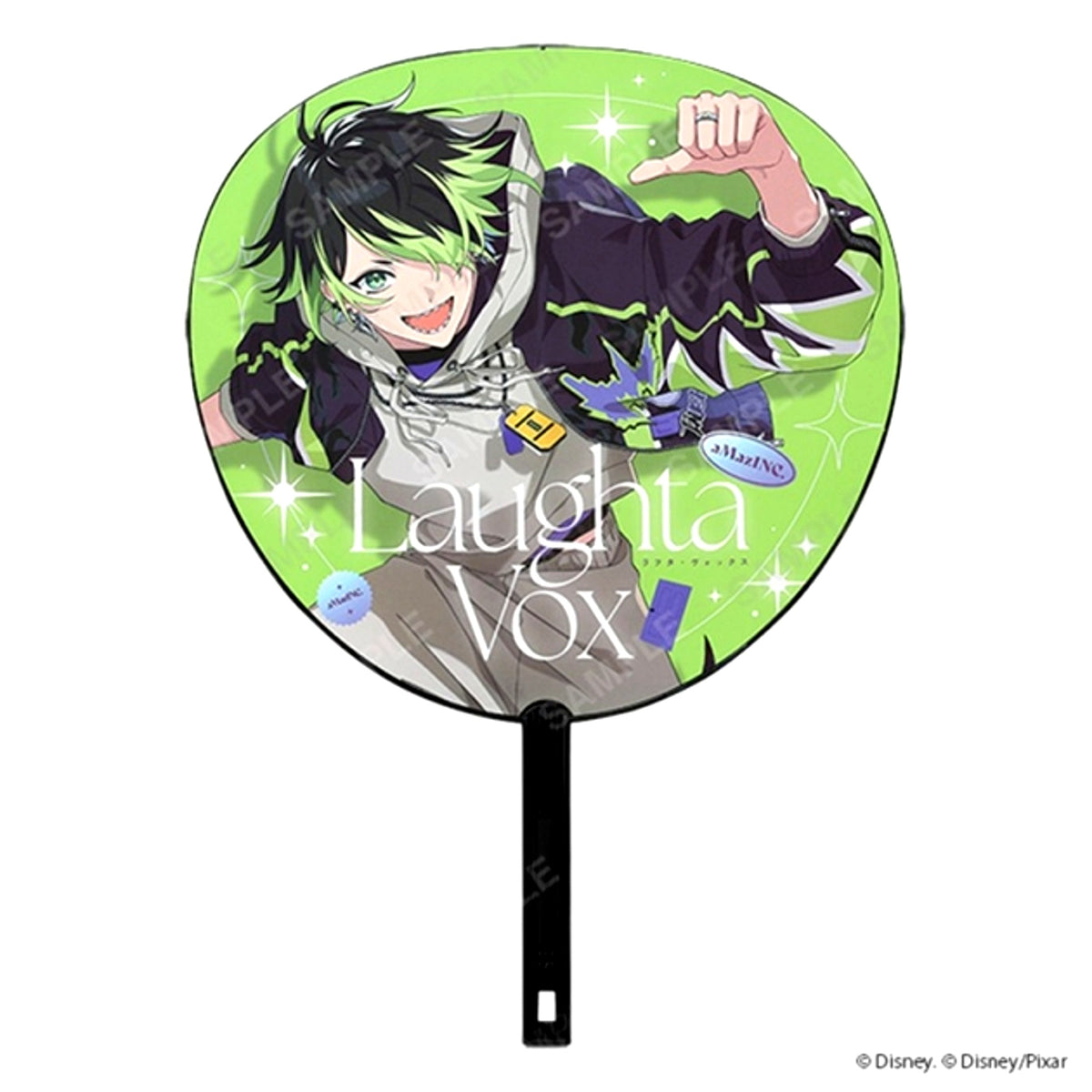 Disney Sparklink Stars Uchiwa Fan Debut! Laughta [NEW]