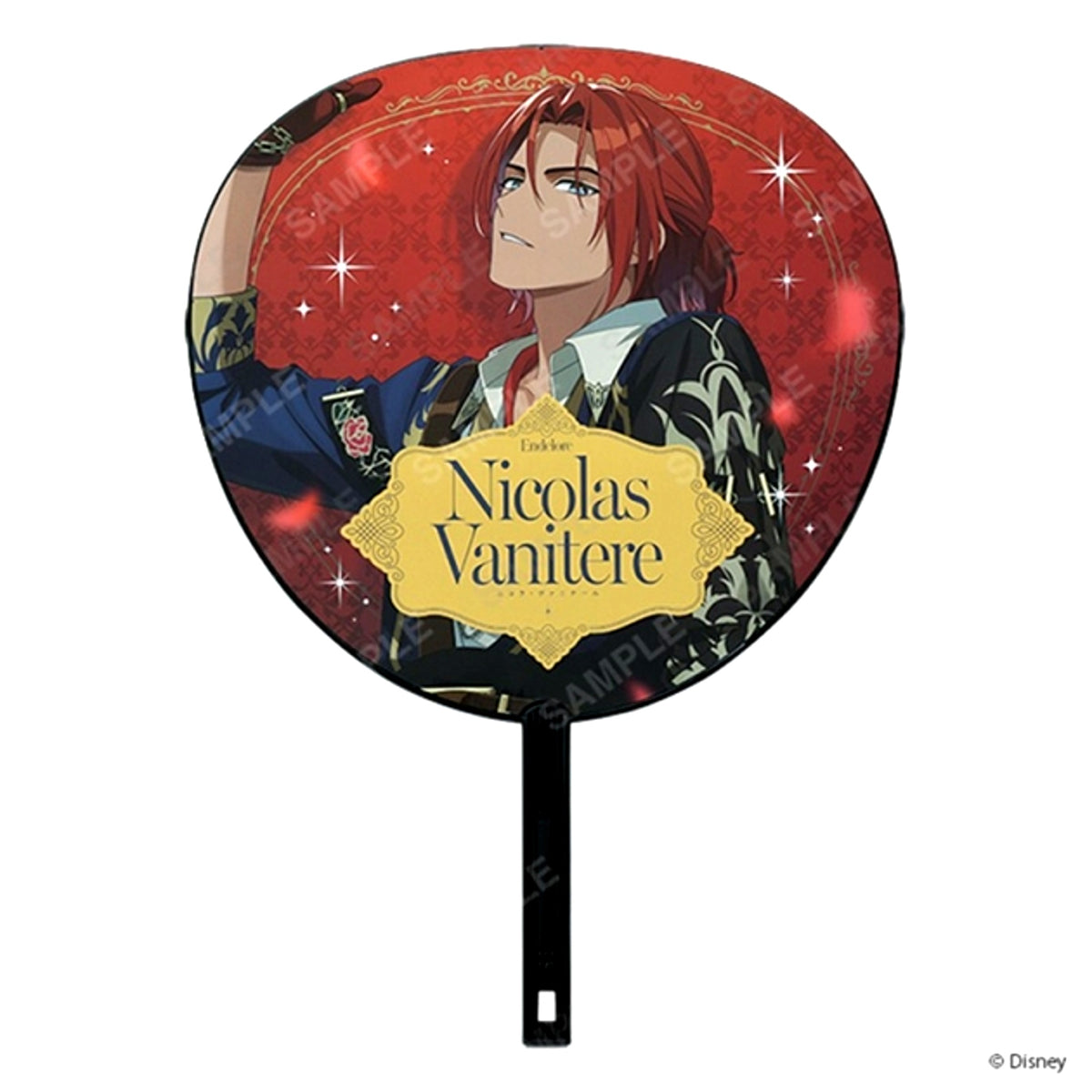 Disney Sparklink Stars Uchiwa Fan Debut! Nicolas [NEW]