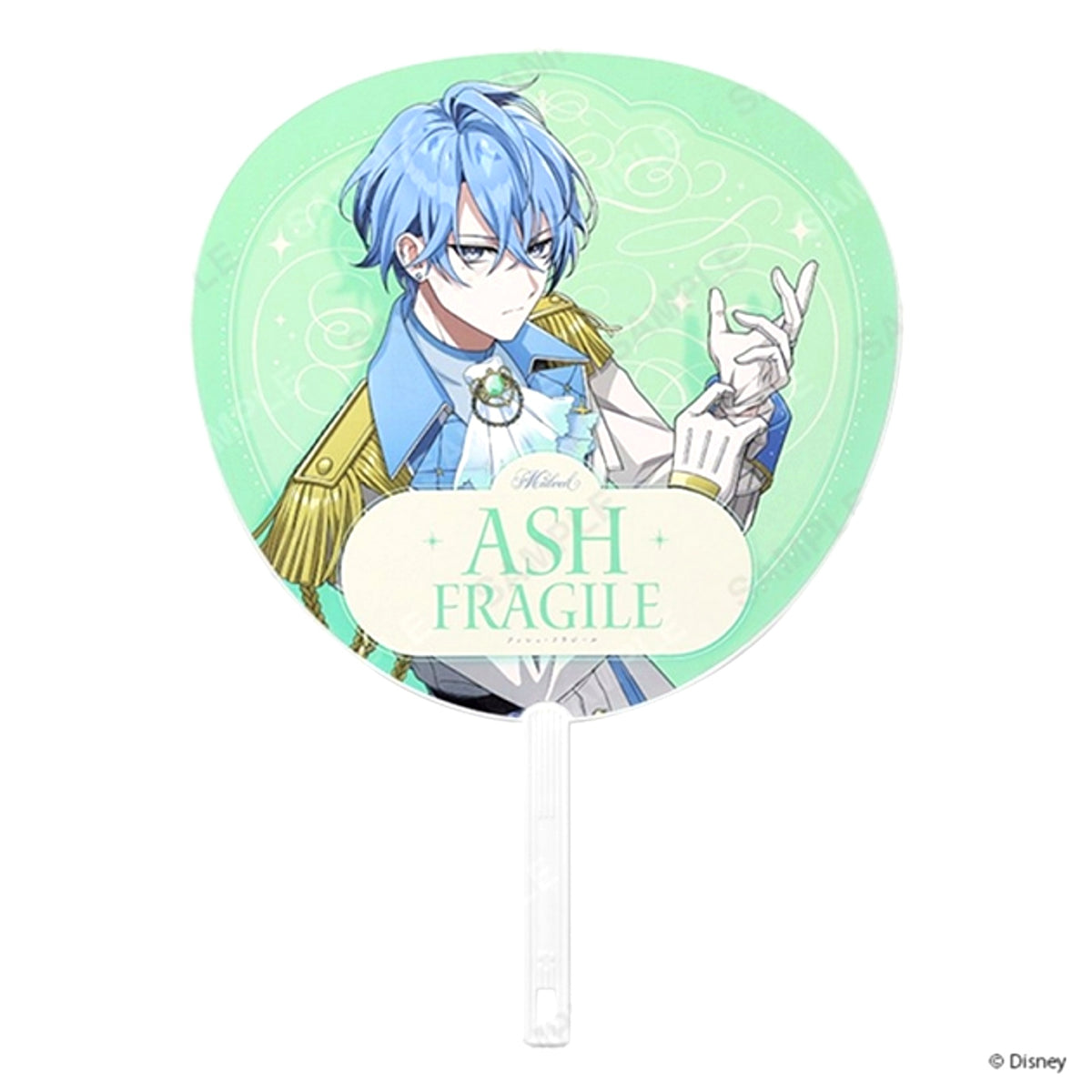 Disney Sparklink Stars Uchiwa Fan Debut! Ash [NEW]