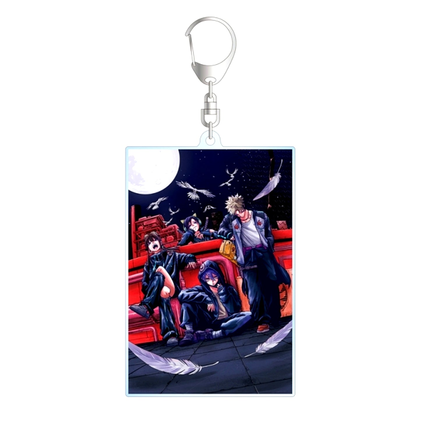 Shinobi Undercover Chapter 60 Color Illustration BIG Acrylic Keychain (Animate Advance Sale) [NEW]