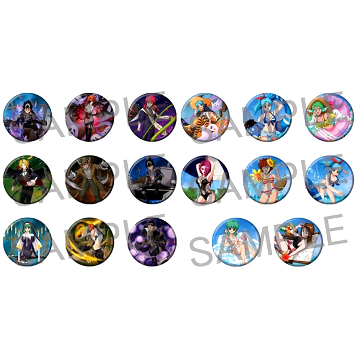 Yu Yu Hakusho Holo Badge Collection / Yu Yu Hakusho 100% Maji Battle [NEW]
