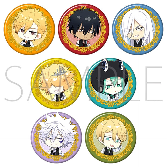 Katekyo Hitman Reborn! Character Badge Collection / B Mini Character Tailcoat Ver. [NEW]