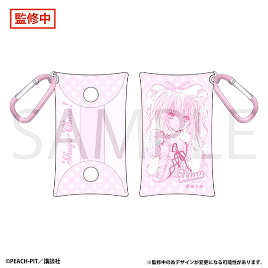 Shugo Chara! Clear Pouch with Carabiner / Utau Hoshina [NEW]