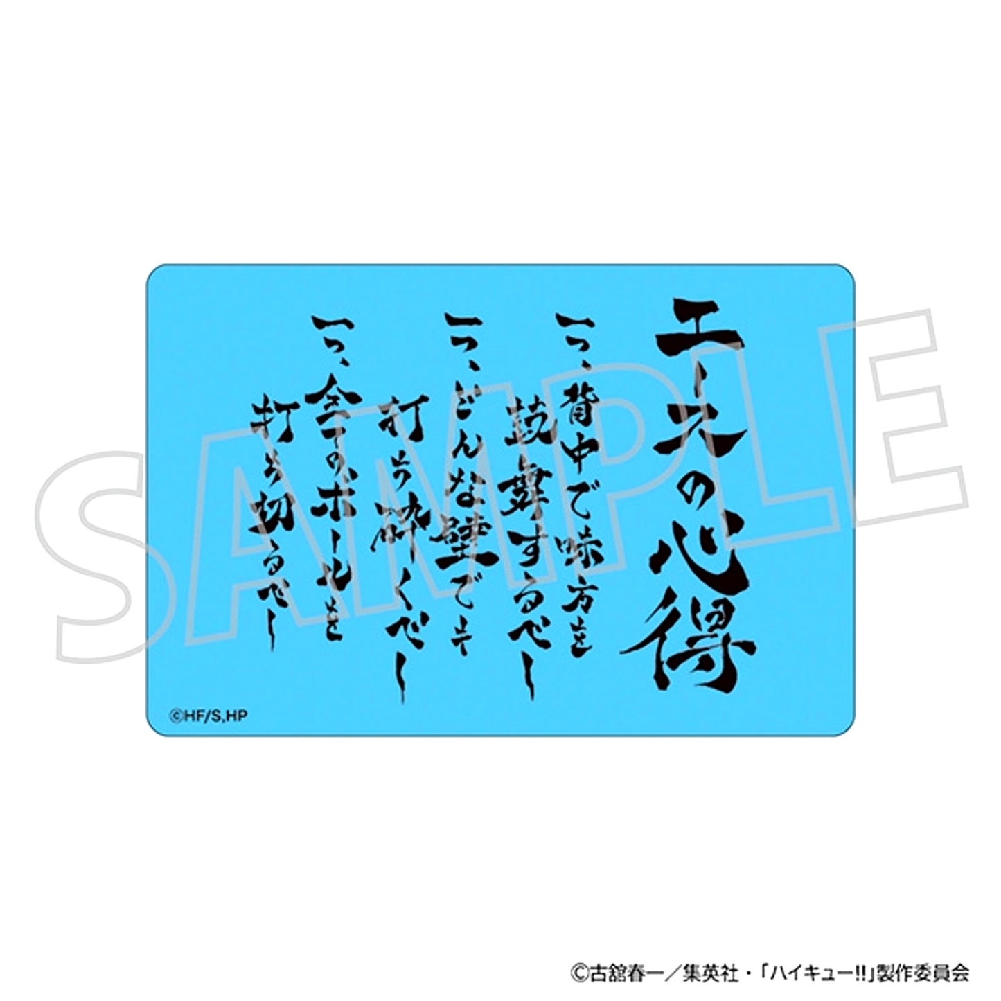 Haikyu!! Magnet / Aces Creed [NEW]