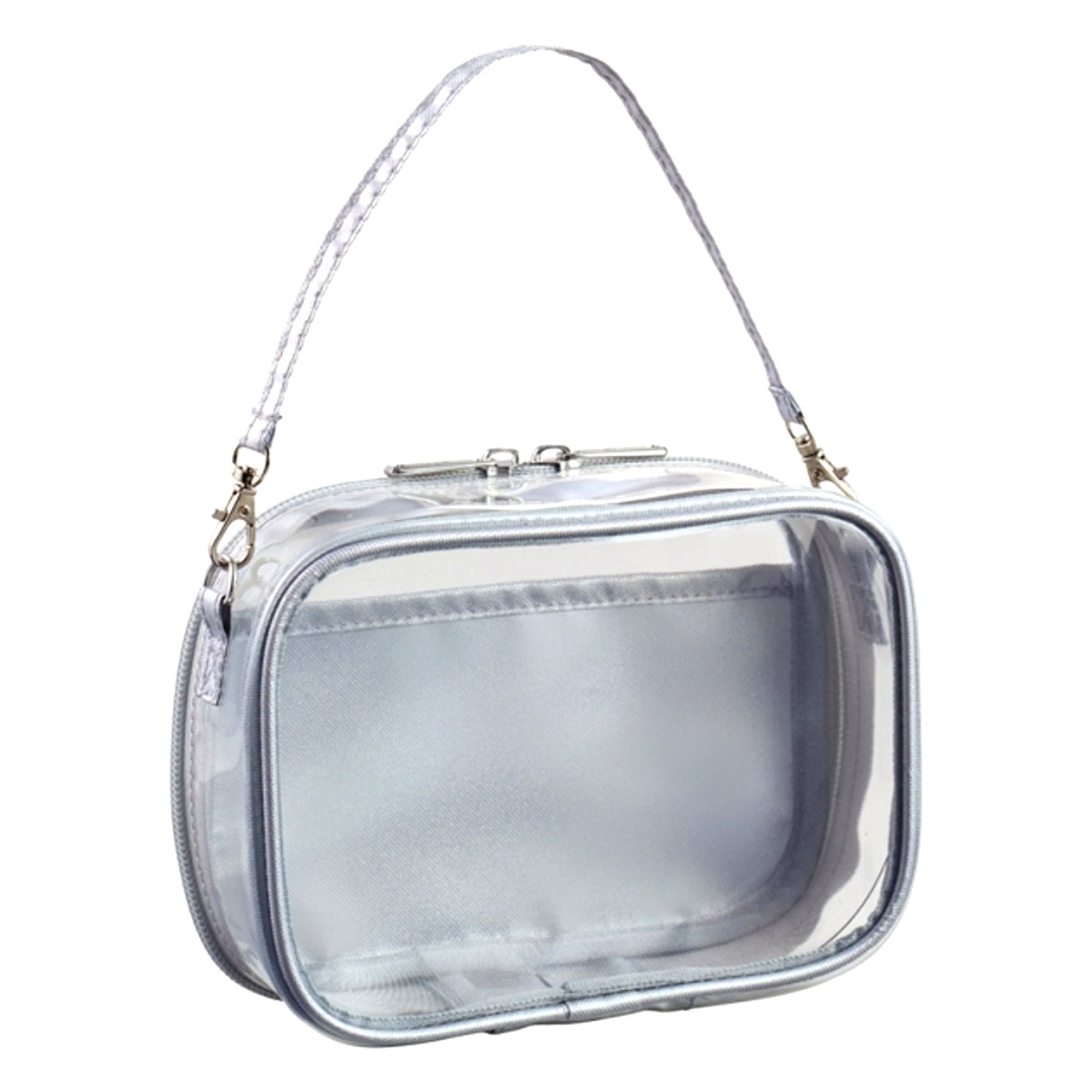 Non-Character Original Decoration Box Pouch Mini Wide SIL (myfa) [NEW]