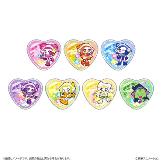 Ojamajo Doreminyon Trading Heart Shaped Button Goods - Badge [NEW]
