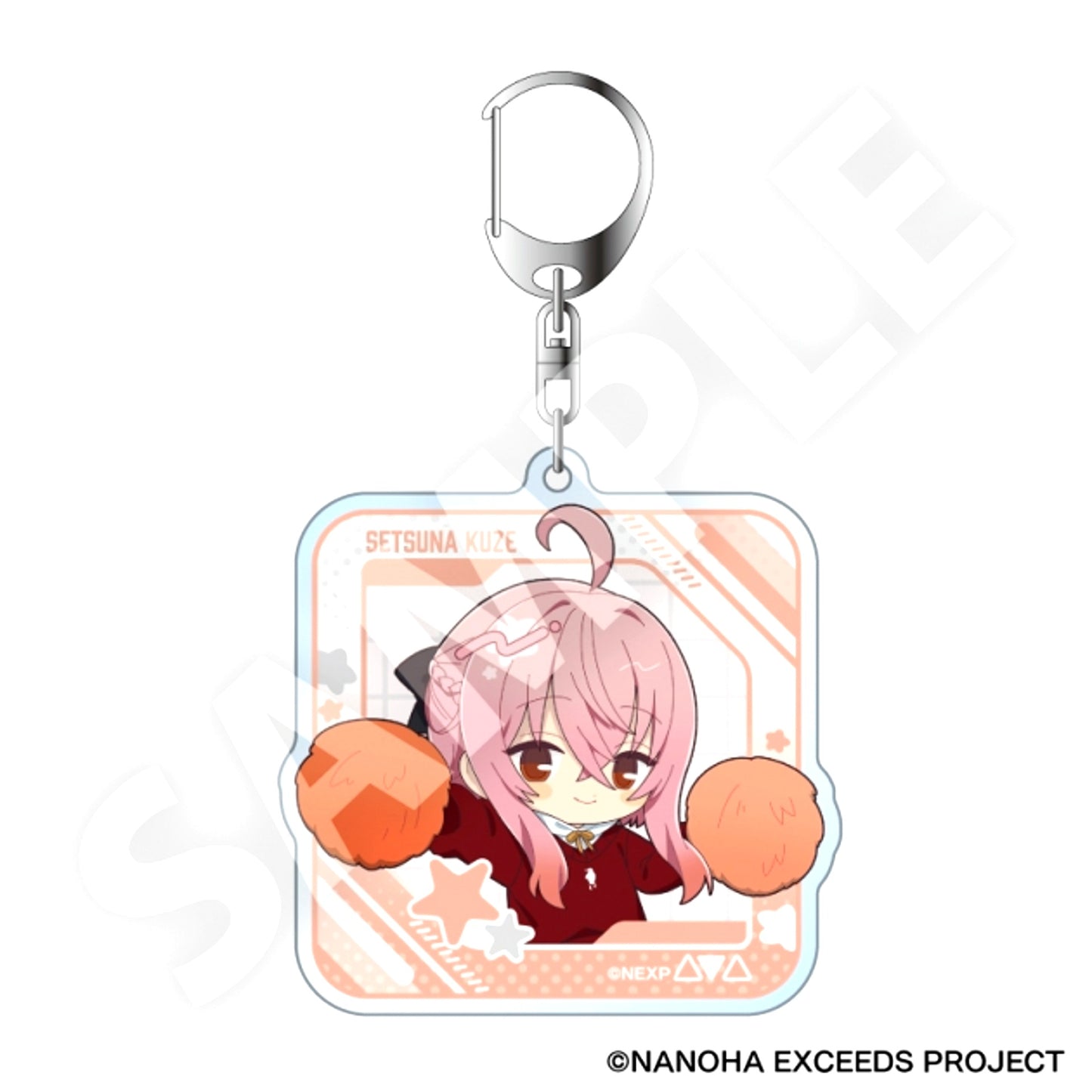 Magical Girl Lyrical Nanoha EXCEEDS Gun Blaze Vengeance Fure Friends Acrylic Keychain Kuze Setsuna [NEW]