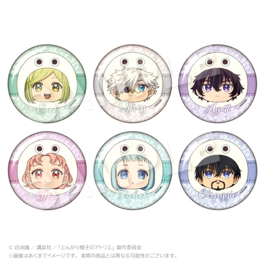 TV Anime Witch Hat Atelier Trading Marumates Button Goods - Bache [NEW]