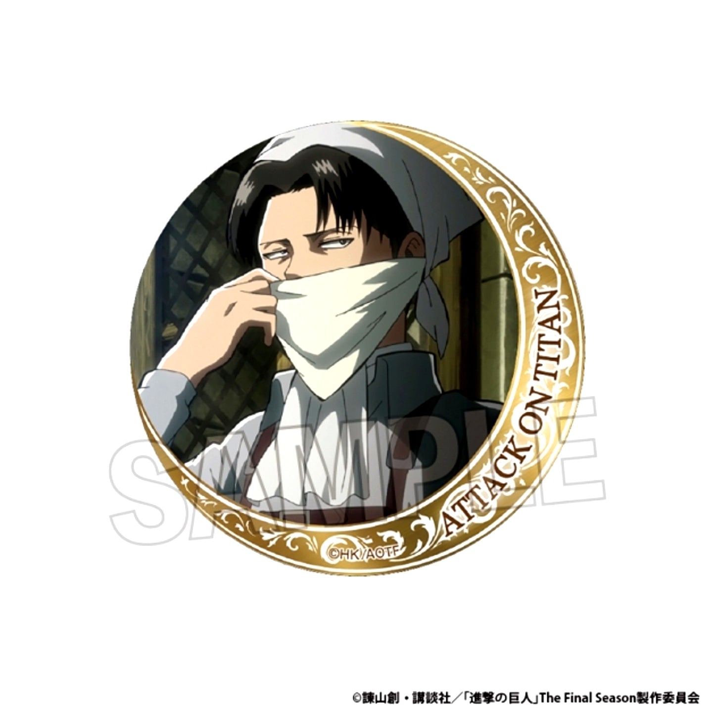 Attack on Titan Gira Gira Can Badge vol.3 3 [NEW]