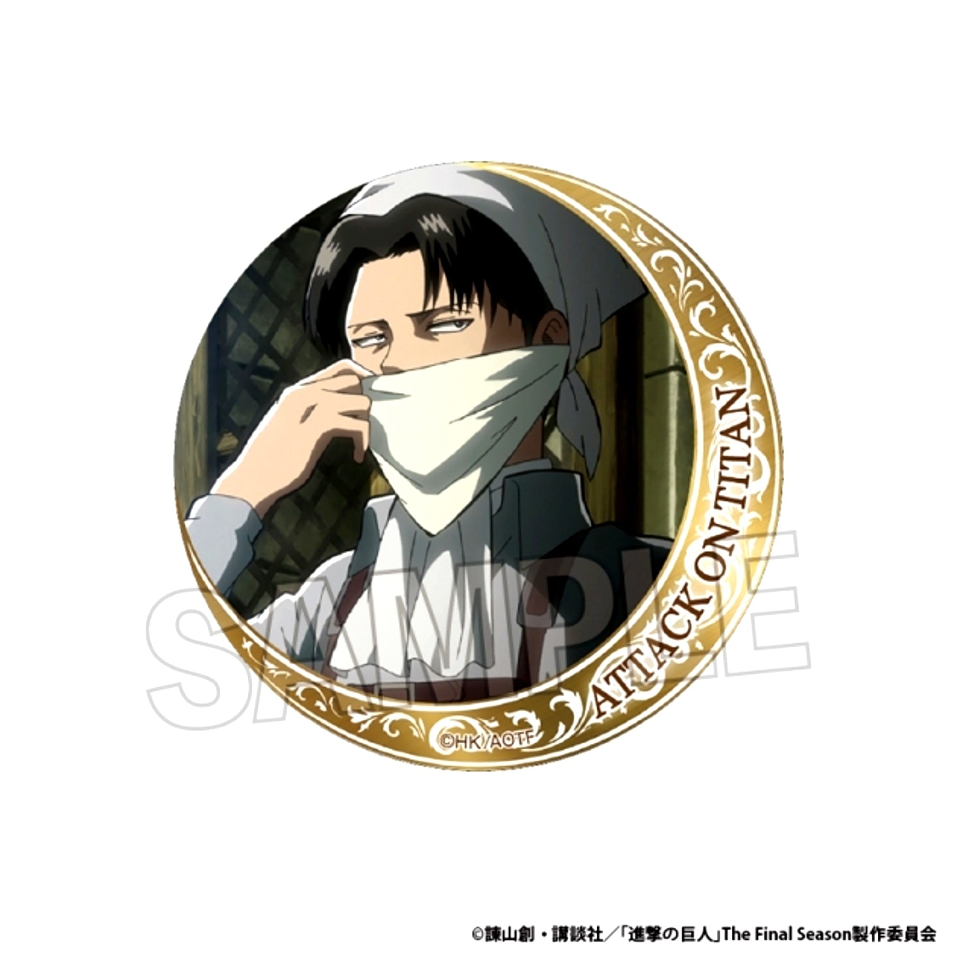 Attack on Titan Gira Gira Can Badge vol.3 3 [NEW]