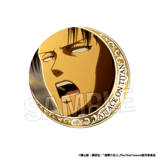 Attack on Titan Glitter Can Badge vol.3 6 [NEW]