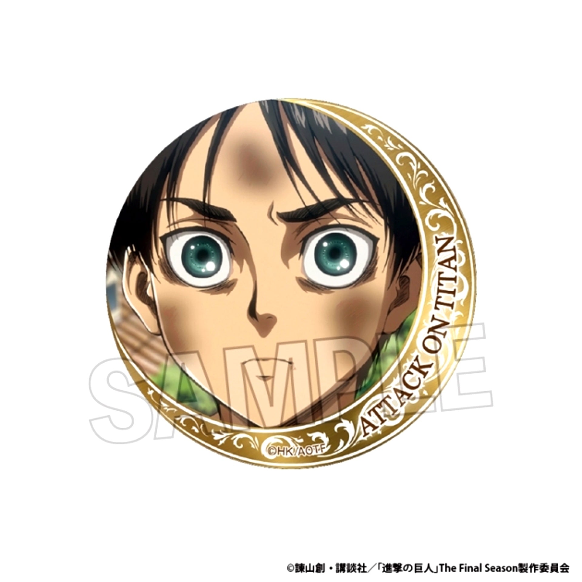 Attack on Titan Glitter Can Badge vol.3 8 [NEW]