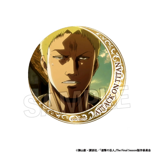 Attack on Titan Glitter Can Badge vol.3 9 [NEW]