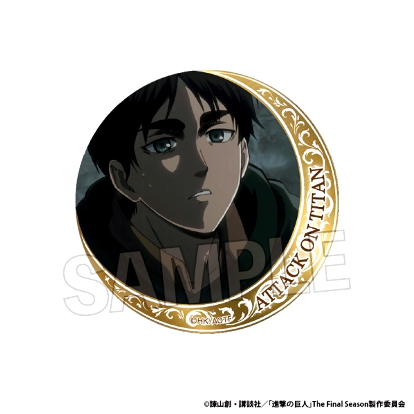 Attack on Titan Gira Gira Can Badge vol.3 10 [NEW]