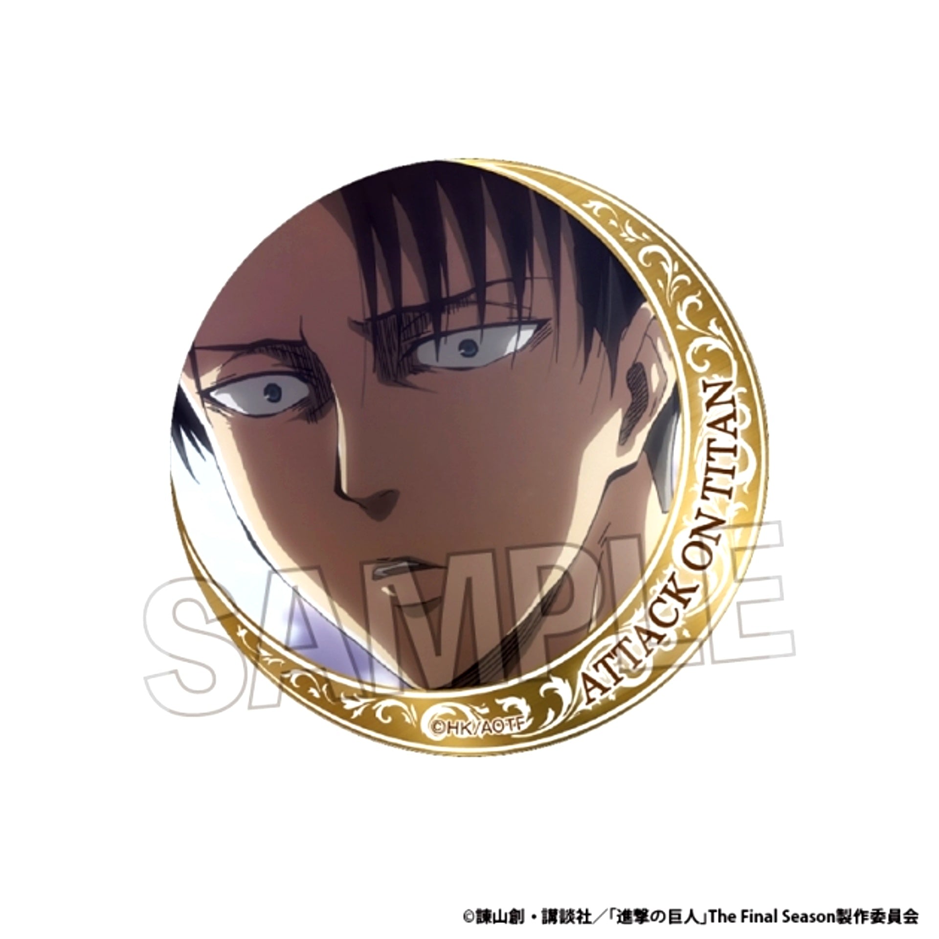 Attack on Titan Gira Gira Can Badge vol.3 13 [NEW]