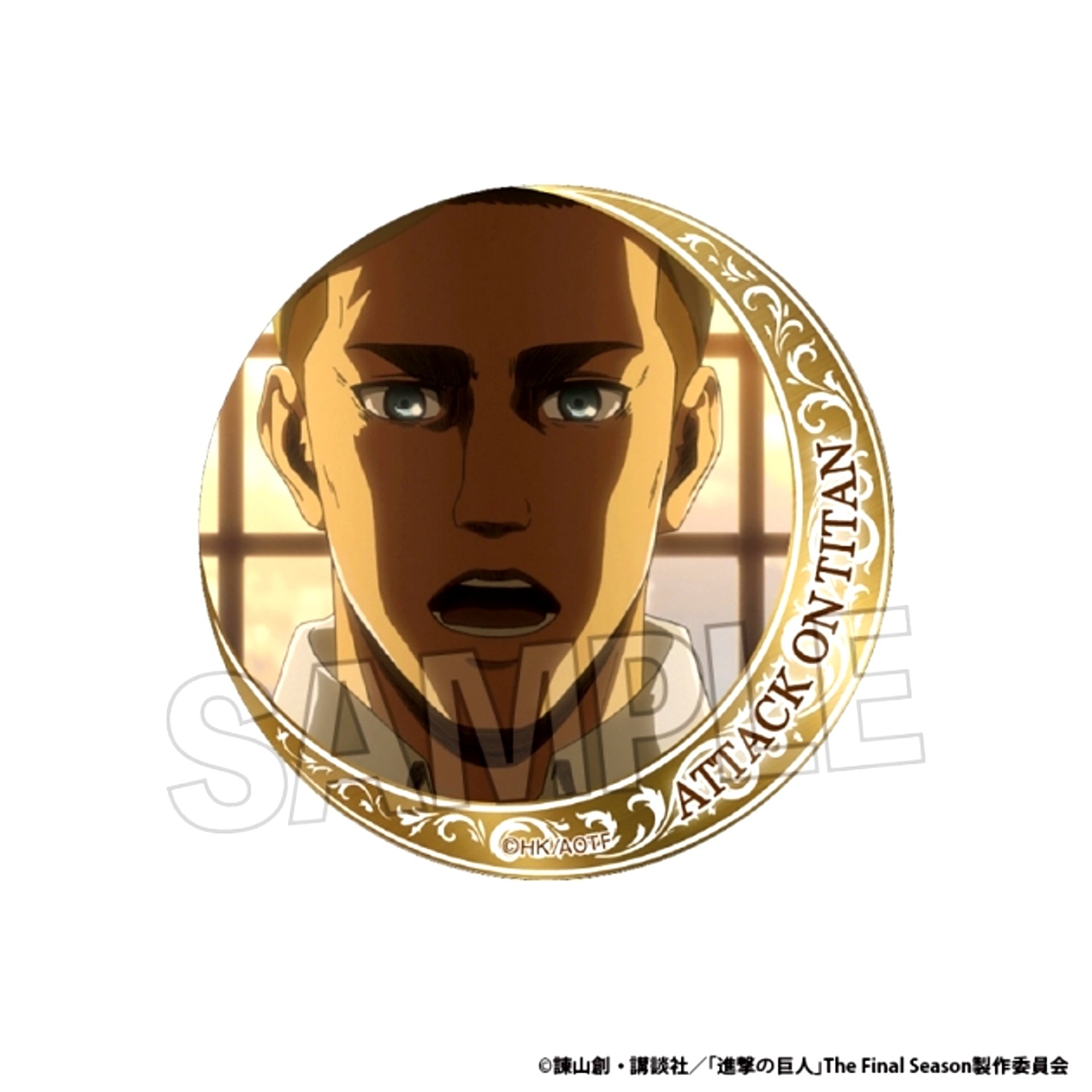 Attack on Titan Glitter Can Badge vol.3 16 [NEW]
