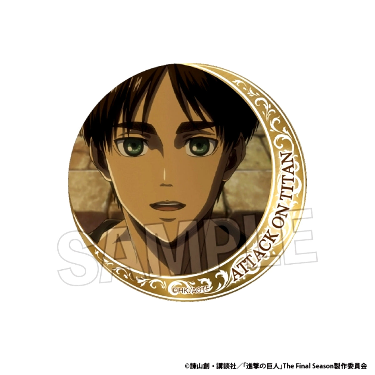 Attack on Titan Glitter Can Badge vol.3 17 [NEW]
