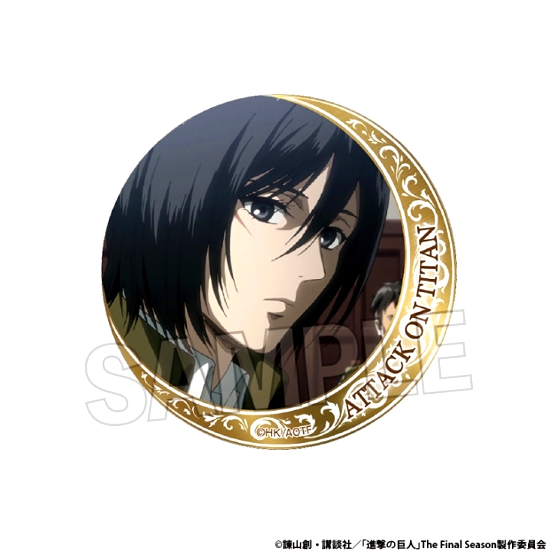 Attack on Titan Glitter Can Badge vol.3 20 [NEW]