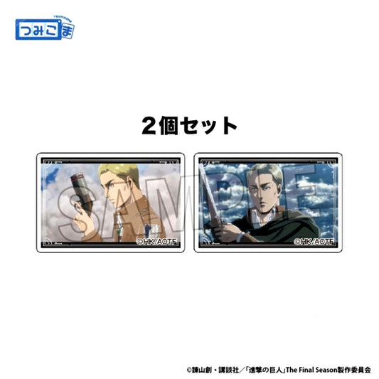 Attack on Titan Tsumikoma 2-Piece Set vol.2 19 [NEW]
