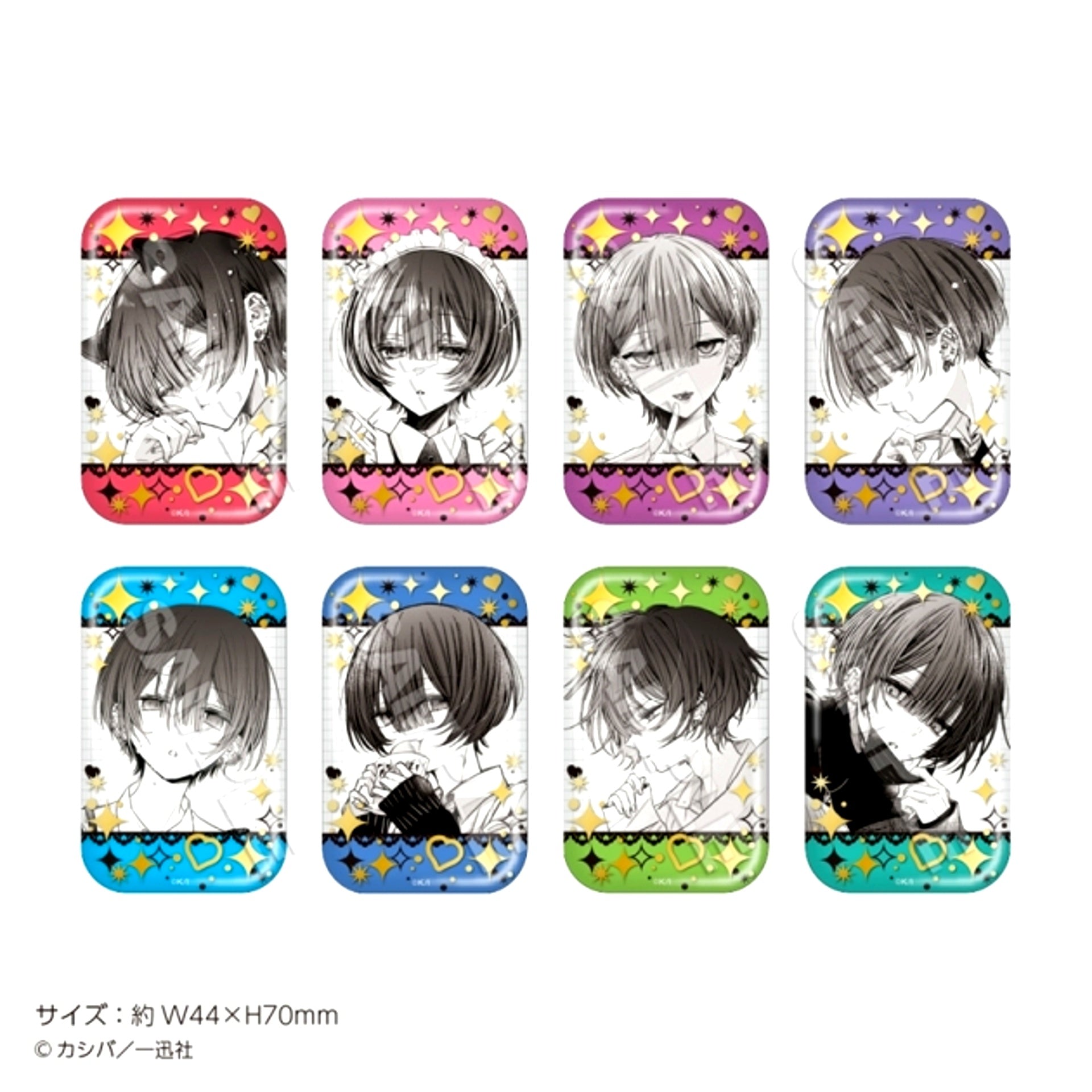 Otonashisou na Danshi no Tondemonai Himitsu wo Shitte Shimatta Trading Square Can Badge [NEW]