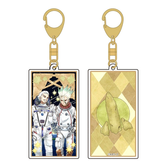 Dr.STONE Acrylic Keychain Senku & Byakuya [NEW]