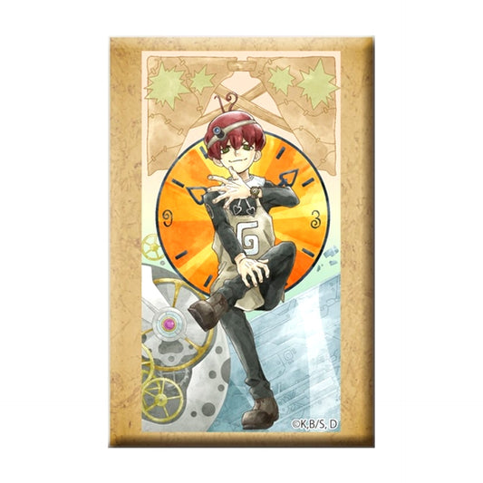 Dr.STONE with Stand Square Button Joel Goods - Bache [NEW]