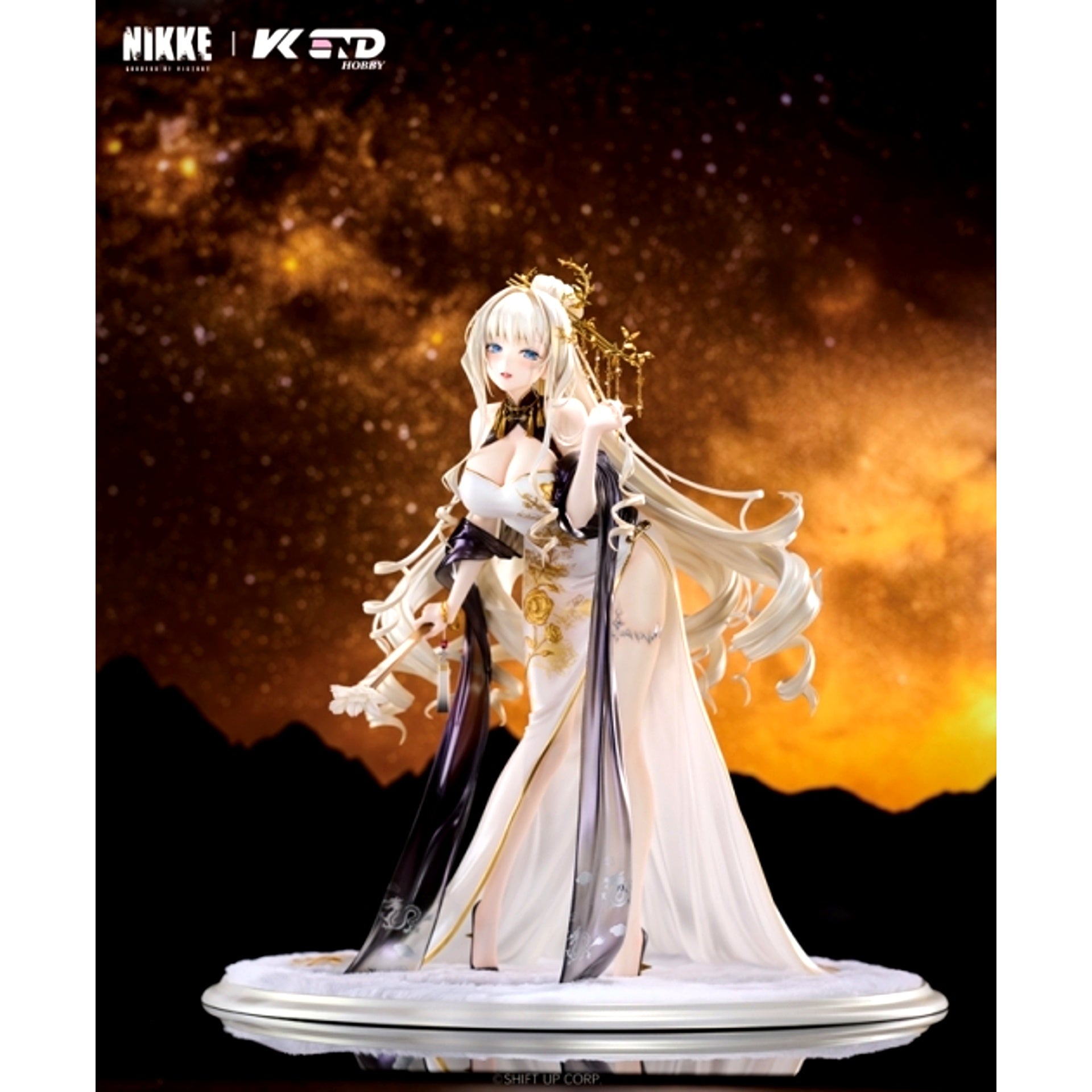 GODDESS OF VICTORY: NIKKE Crown: Glorious Flower 1/4 Complete Figure (with Bonus) [NEW]