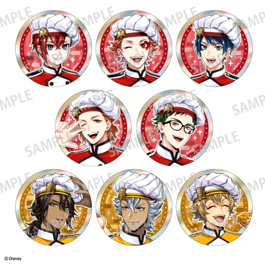 Disney: Twisted-Wonderland Secret Aurora Button Vol.1/ Master Chef ver. Goods - Bache [NEW]