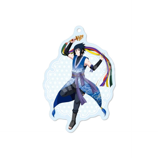 NARUTO Shippuden Dance Performance ver. Acrylic Keychain /02 Sasuke Uchiha [NEW]