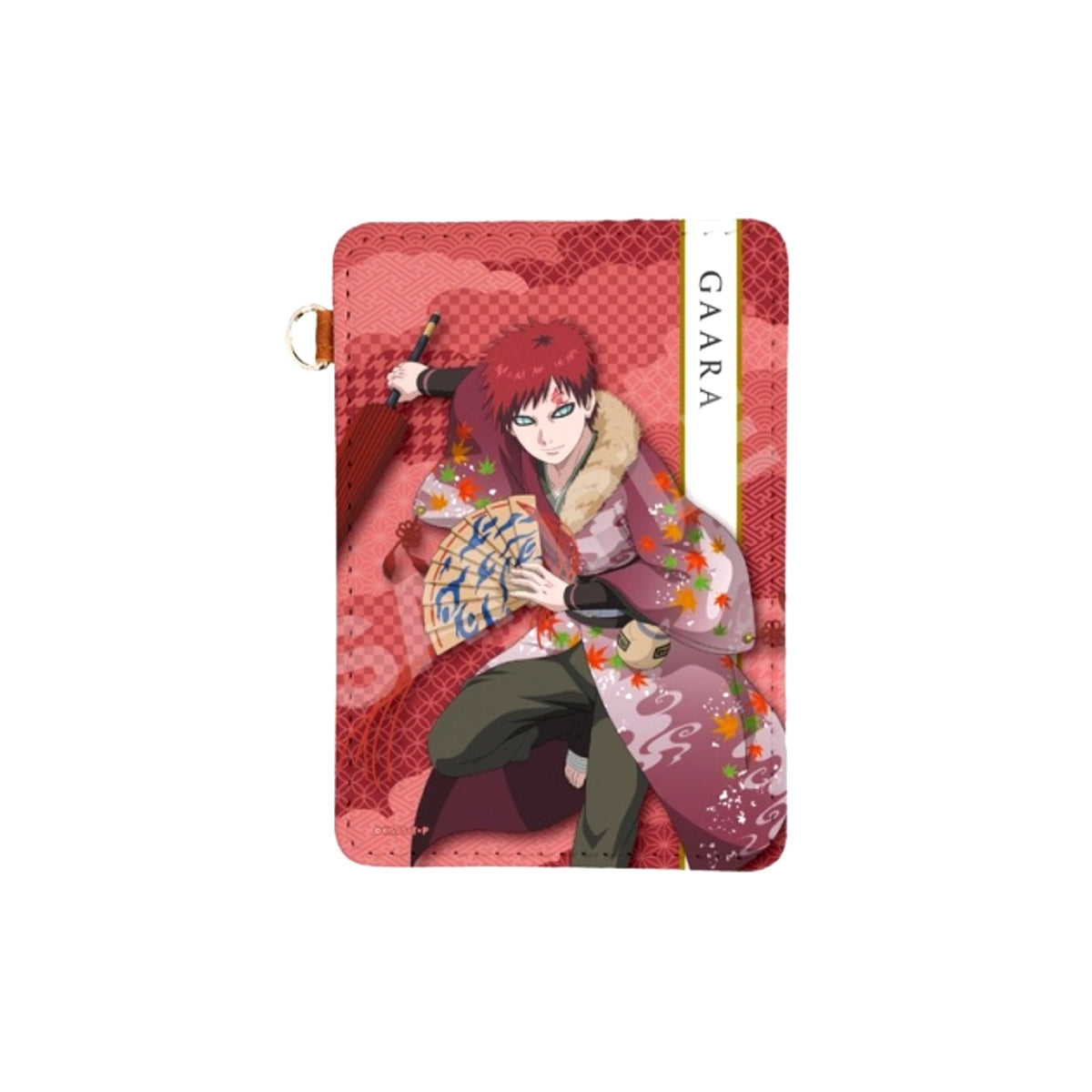 NARUTO Shippuden Dance Performance ver. Leather Pass Case /05 Gaara [NEW]