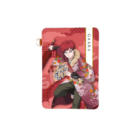 NARUTO Shippuden Dance Performance ver. Leather Pass Case /05 Gaara [NEW]