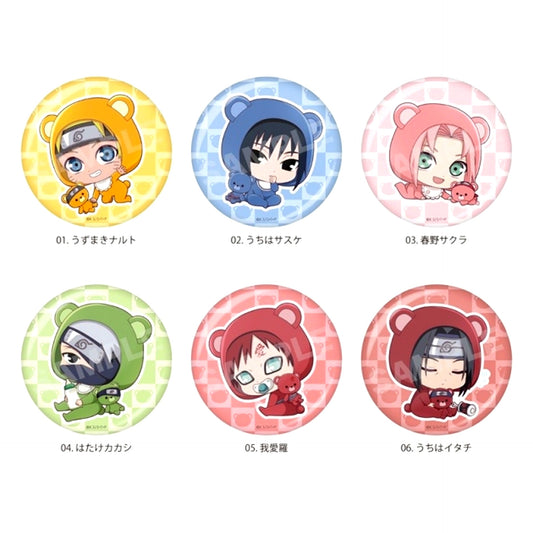 NARUTO Shippuden Babu me Can Badge /01 All 6 Types [NEW]