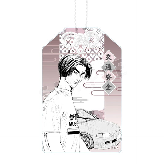 Manga "Initial D" Shingo Shoji Manga Panel Illustration Acrylic Charm [NEW]